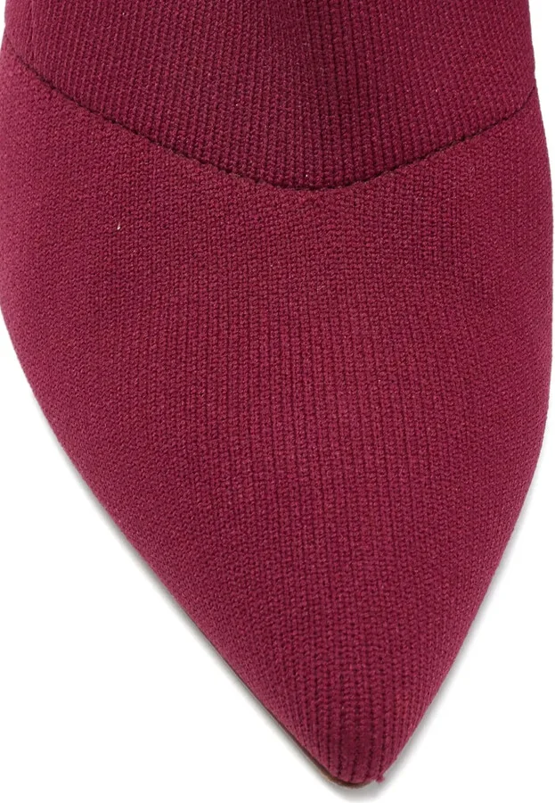 Pre-owned 95mm knitted boots - Image 5