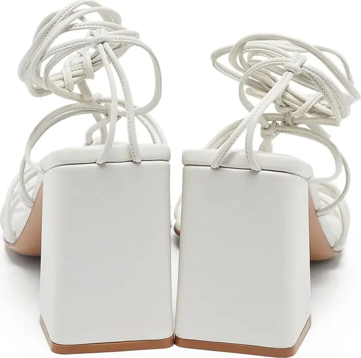 pre-owned 95mm Minas block-heel sandals - Image 3