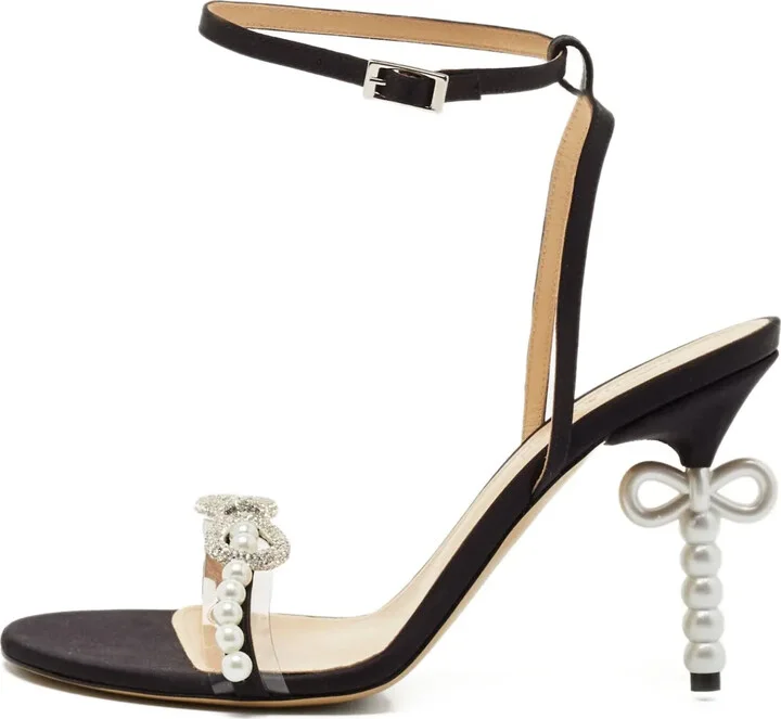 pre-owned 95mm Sirene embellished sandals
