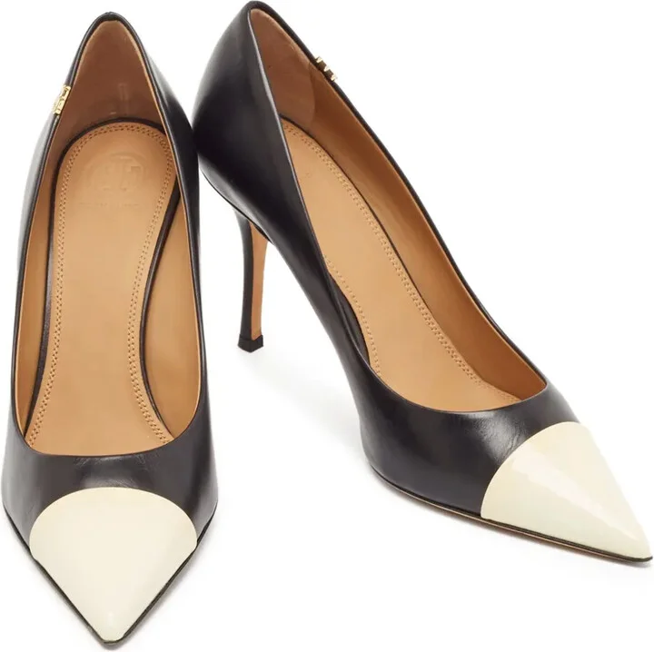 Pre-Owned 95mm Two-Tone Pumps - Image 2