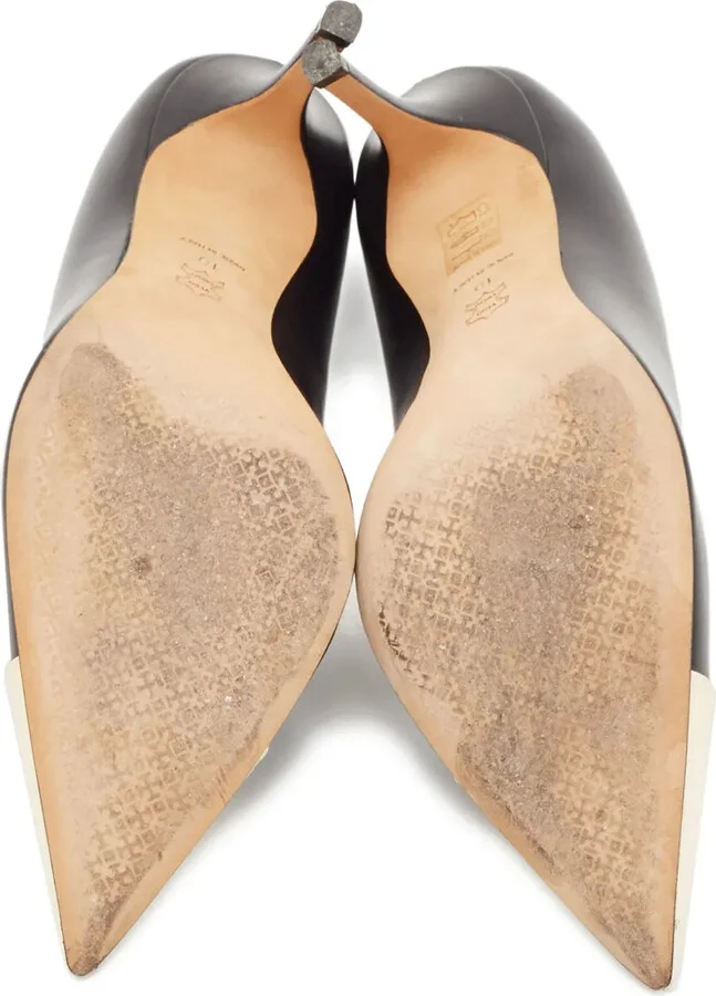 Pre-Owned 95mm Two-Tone Pumps - Image 5