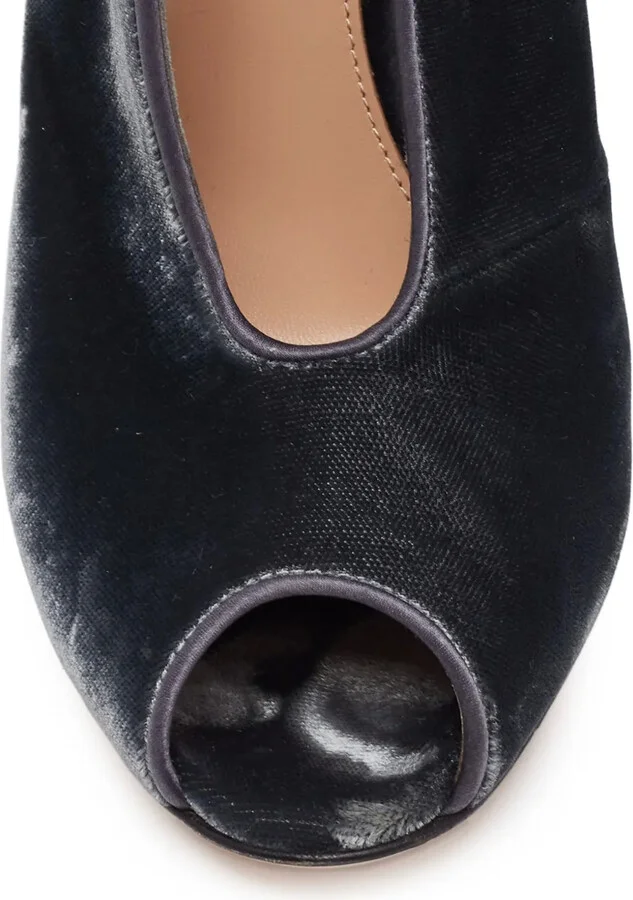 pre-owned 95mm Vamp open-toe pumps - Image 5