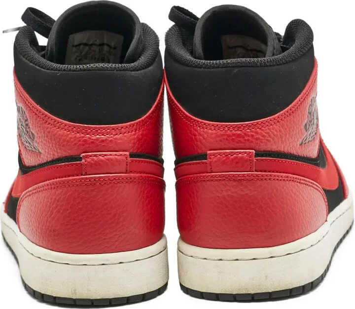 pre-owned Air Jordan 1 leather basketball sneakers - Image 3
