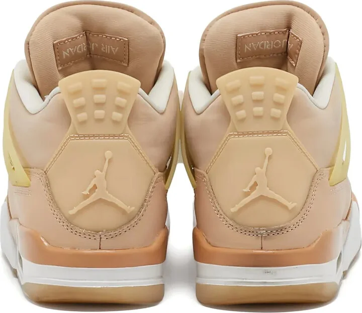 pre-owned Air Jordan 4 mesh-panelled low-top sneakers - Image 4