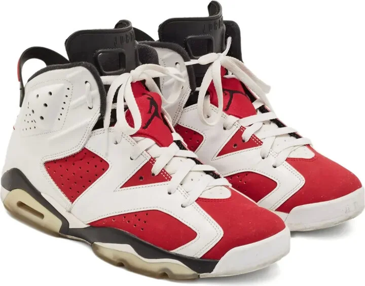 pre-owned Air Jordan 6 perforated high-top sneakers - Image 2
