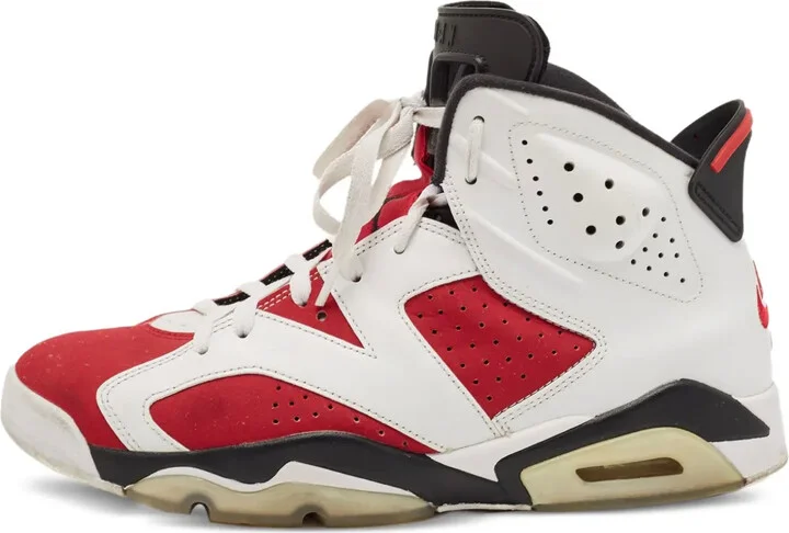 pre-owned Air Jordan 6 perforated high-top sneakers