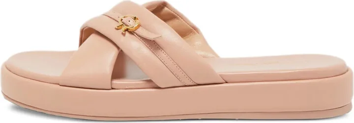 pre-owned Alima flat sandals