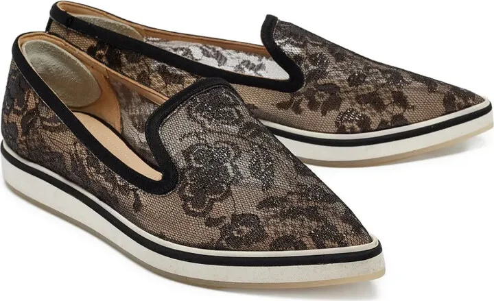 pre-owned Alona lace loafers - Image 2