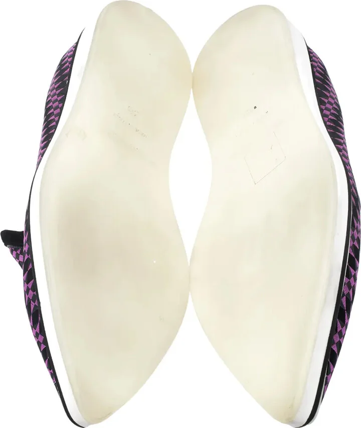 pre-owned Alona woven loafers - Image 4