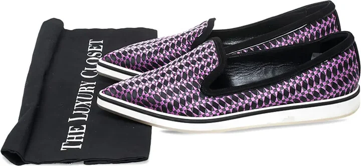 pre-owned Alona woven loafers - Image 5