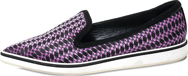 pre-owned Alona woven loafers