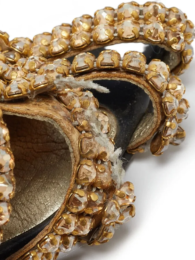 Pre-owned beaded strappy sandals - Image 5