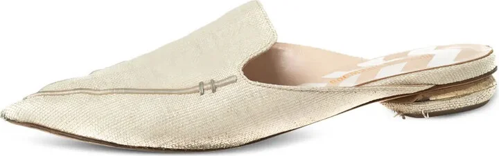 pre-owned Beya pointed-toe flat mules - Image 2
