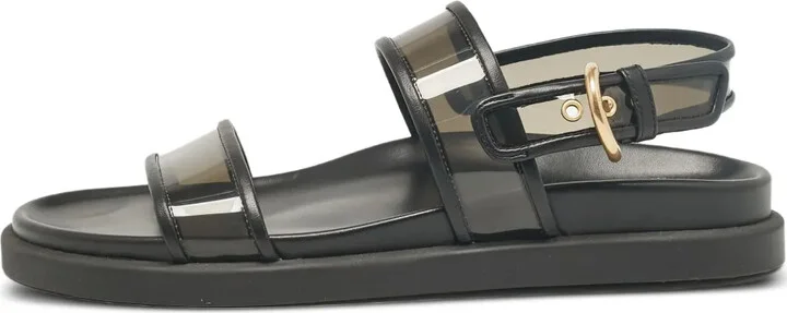 pre-owned Bilbao flat sandals