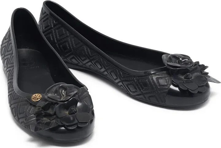 pre-owned Blossom floral-embellished ballet flats - Image 2