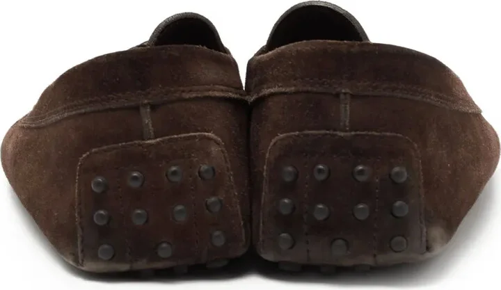 Pre-Owned Braided-Strap Moccasin Loafers - Image 4