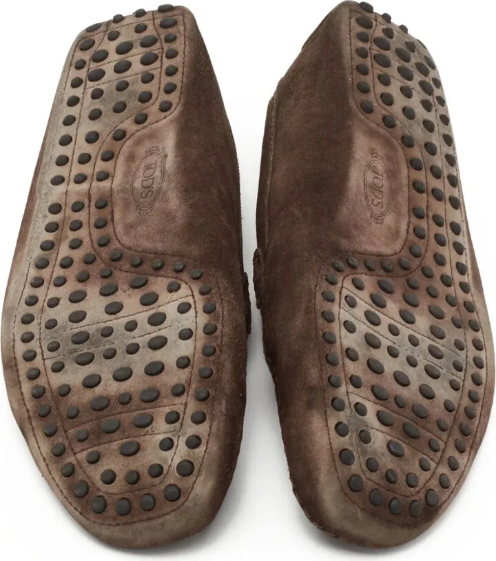 Pre-Owned Braided-Strap Moccasin Loafers - Image 5