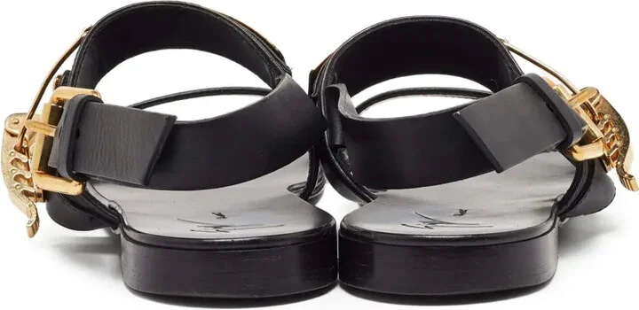 Pre-owned buckle-detail flat sandals - Image 3