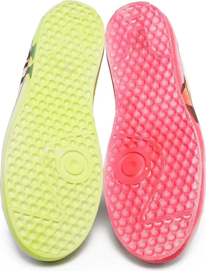Pre-Owned canvas printed sneakers - Image 4