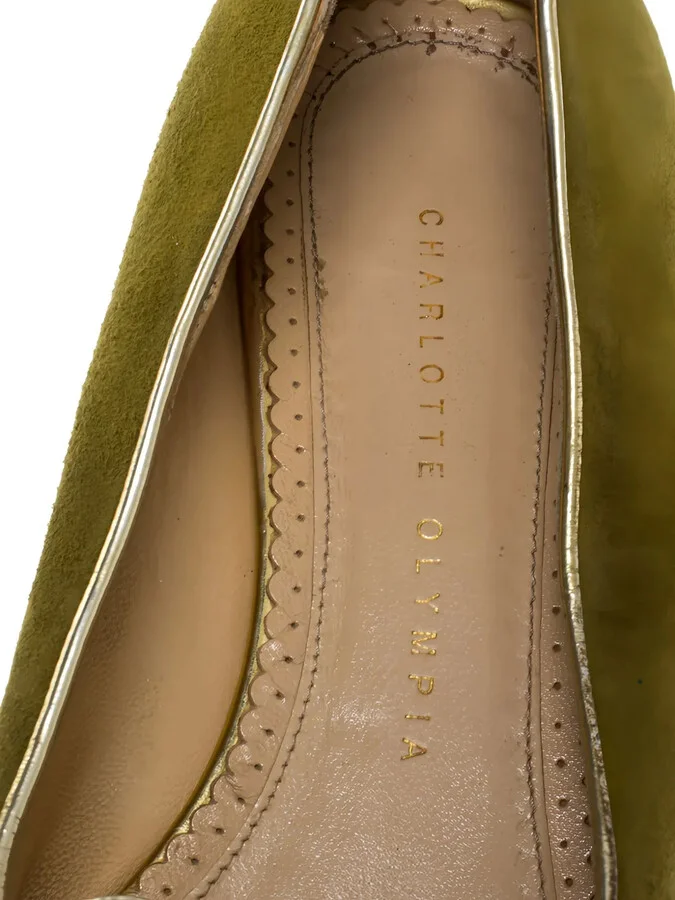 pre-owned Capricorn Smoking embellished ballet flats - Image 5
