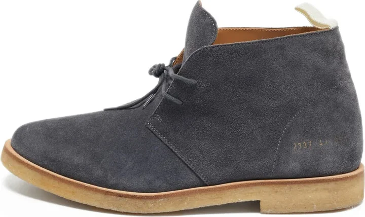 pre-owned Chukka suede desert boots