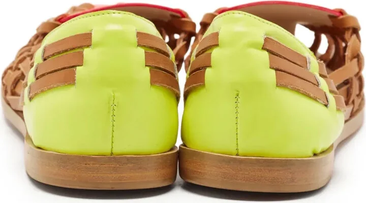 Pre-Owned Colour-Block Loafers - Image 3