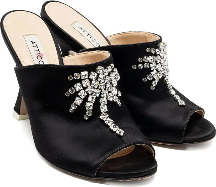 Pre-owned crystal-embellishment sandals - Image 2