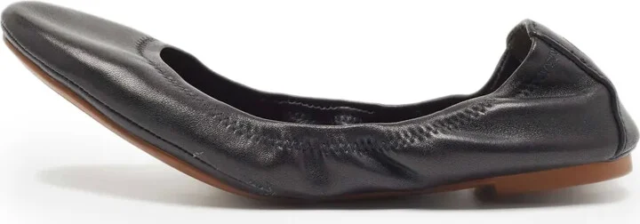 pre-owned Eddie ballet flats