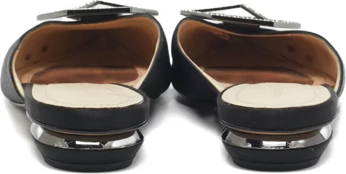 pre-owned Eden geometric-embellishment mules - Image 4