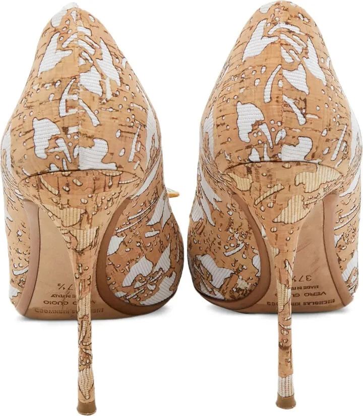 Pre-Owned Embellished Pointed-Toe Pumps - Image 3