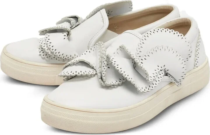 Pre-Owned Embellished Slip-On Sneakers - Image 2