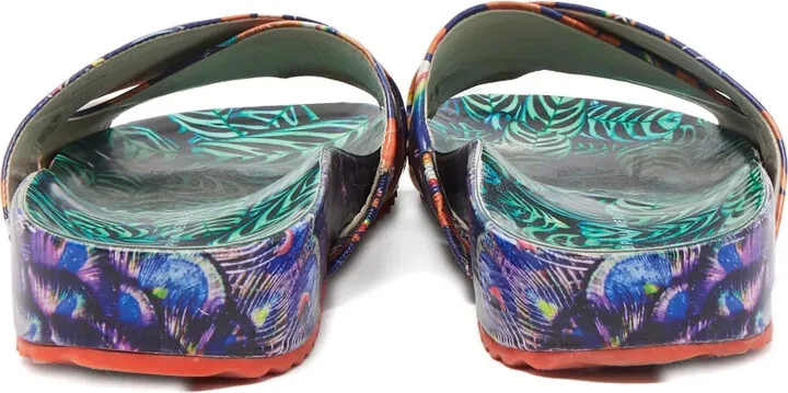 Pre-Owned Floral-Print Sandals - Image 4