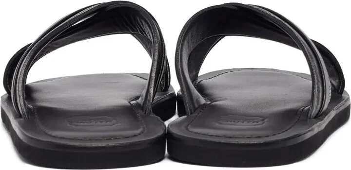 pre-owned Gabriel cross-strap leather sandals - Image 2