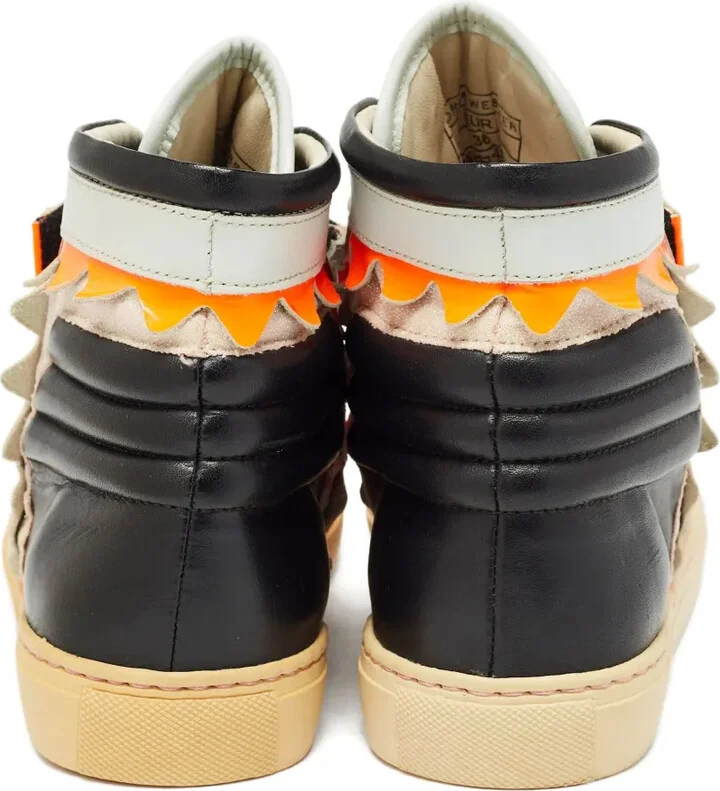 Pre-Owned Glitter High-Top Sneakers - Image 3