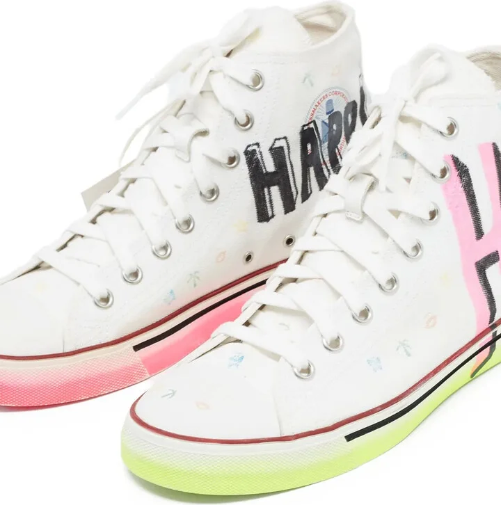 pre-owned Hardcore Happiness high-top sneakers - Image 2