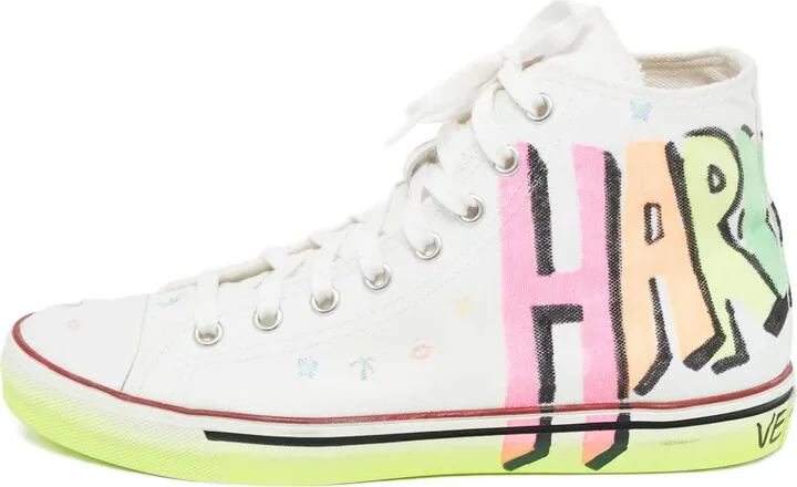 pre-owned Hardcore Happiness high-top sneakers