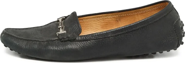 Pre-Owned Horsebit-Detail Loafers