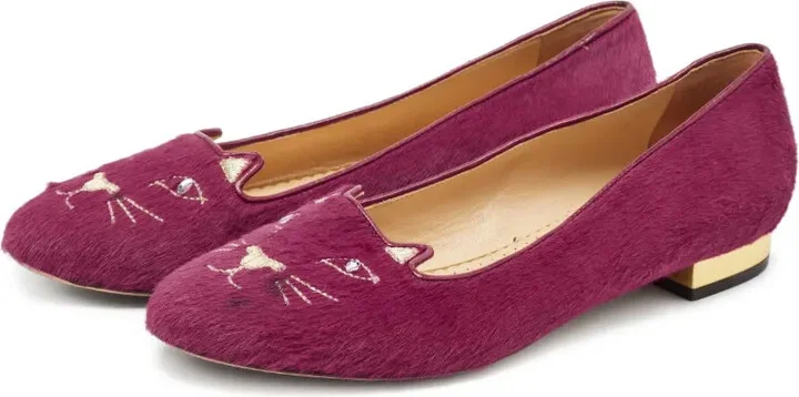 pre-owned Kitty flat pumps - Image 4