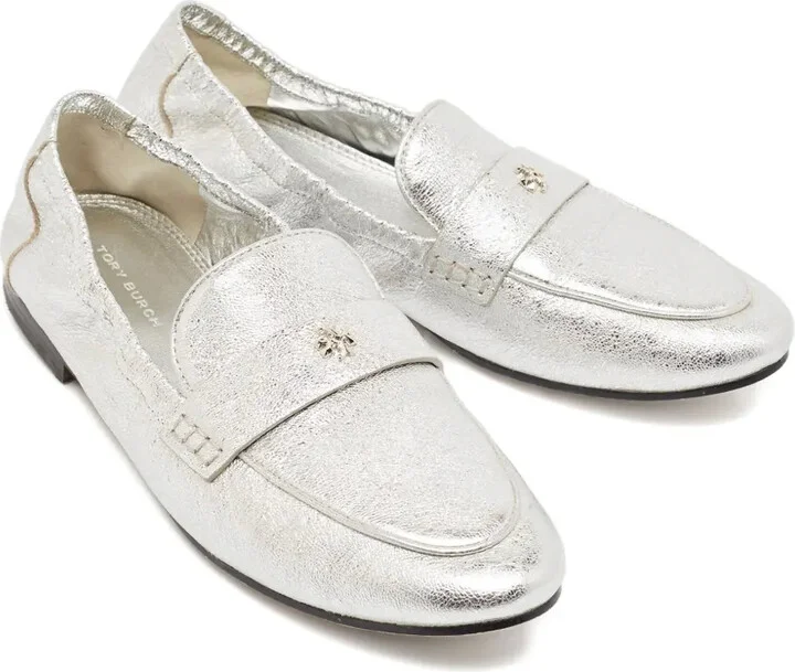 Pre-Owned Leather Ballet Loafers - Image 2