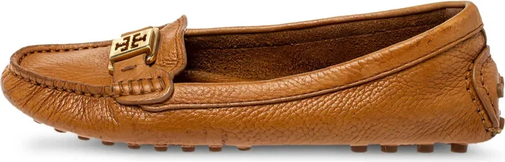 Pre-Owned Leather Driving Loafers