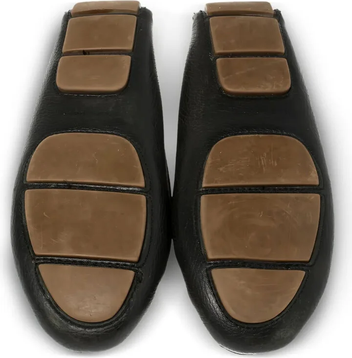 Pre-Owned Leather Loafers - Image 4