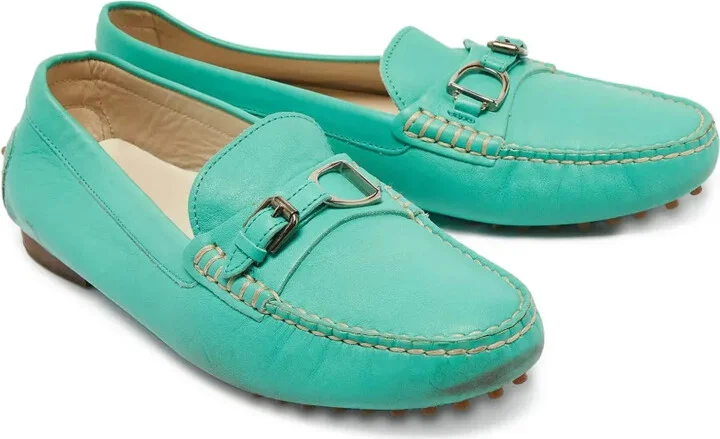 Pre-Owned Leather Loafers - Image 2