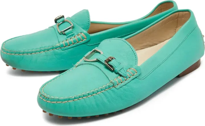 Pre-Owned Leather Loafers - Image 4