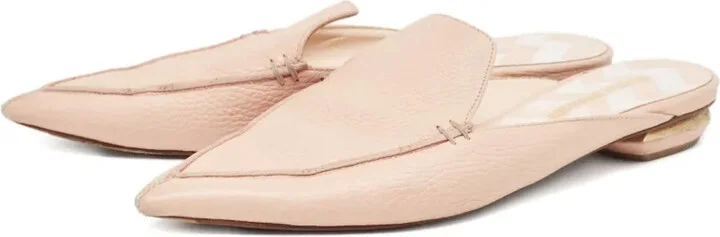 Pre-owned leather mules - Image 2