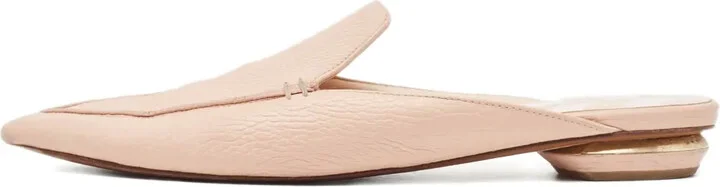 Pre-owned leather mules