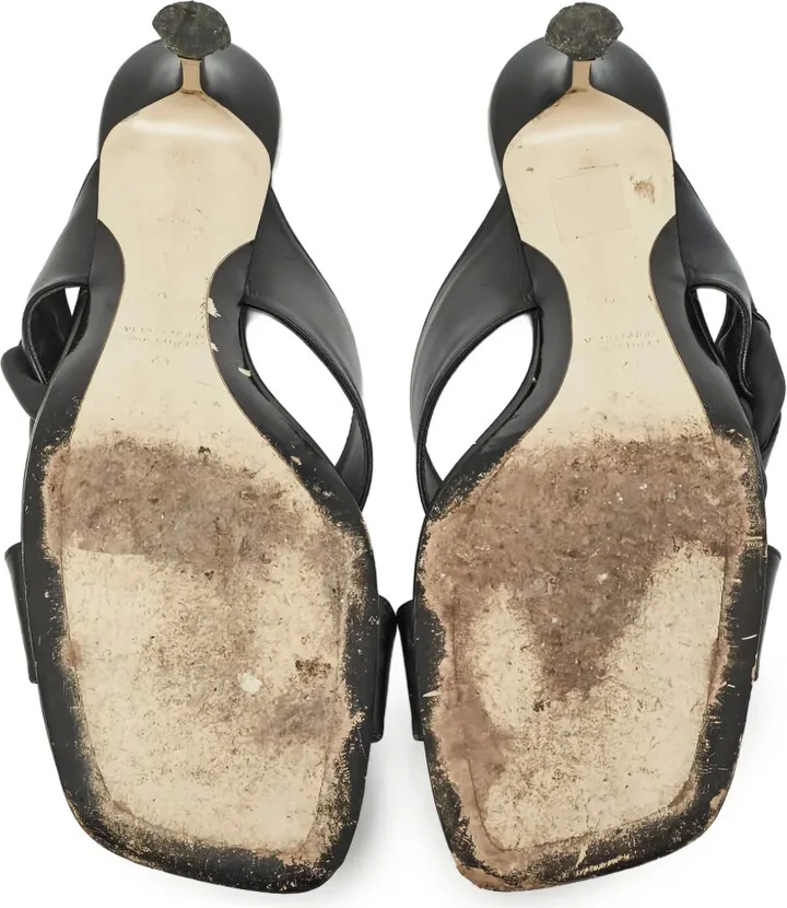 Pre-Owned Leather Sandals - Image 5