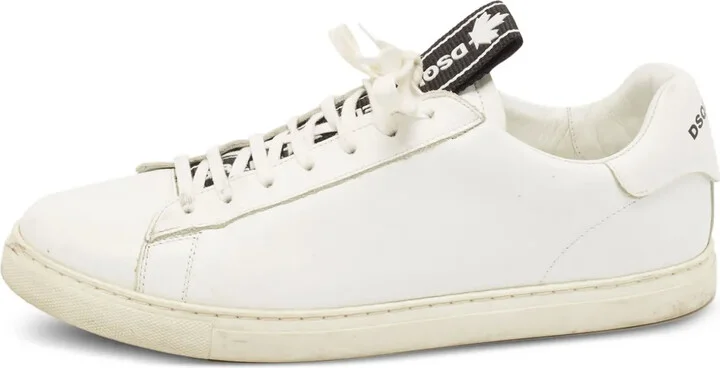 Pre-Owned Leather Sneakers