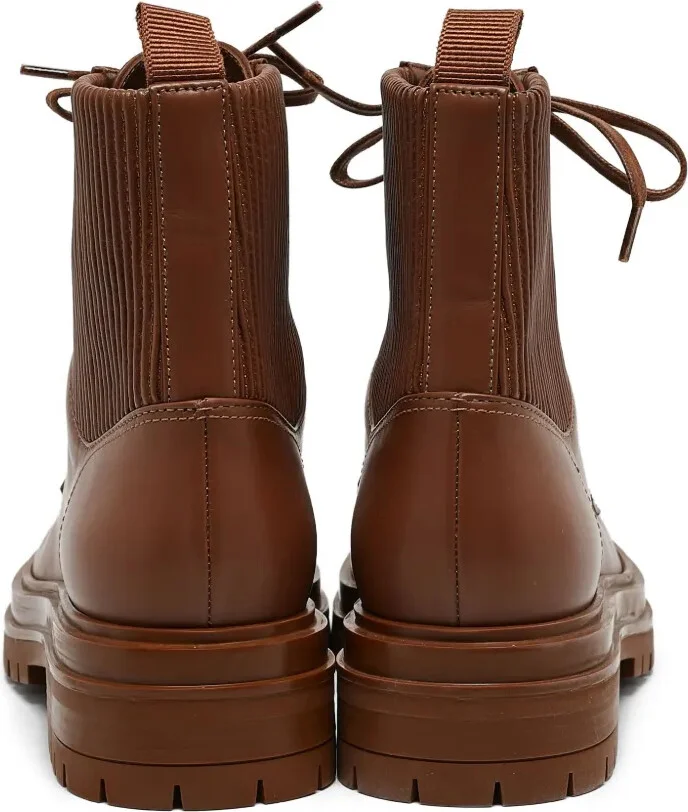 pre-owned Martis elasticated-ankle combat boots - Image 3