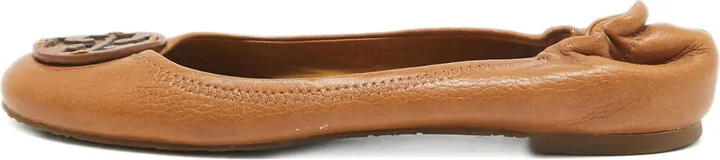 pre-owned Minnie ballet flats
