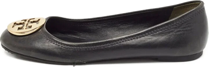 pre-owned Minnie logo-plaque ballet flats